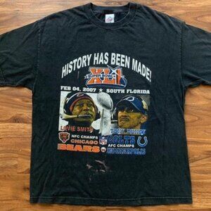 history has been made Super Bowl bears vs indianapolis shirt Sweatshirt 2007